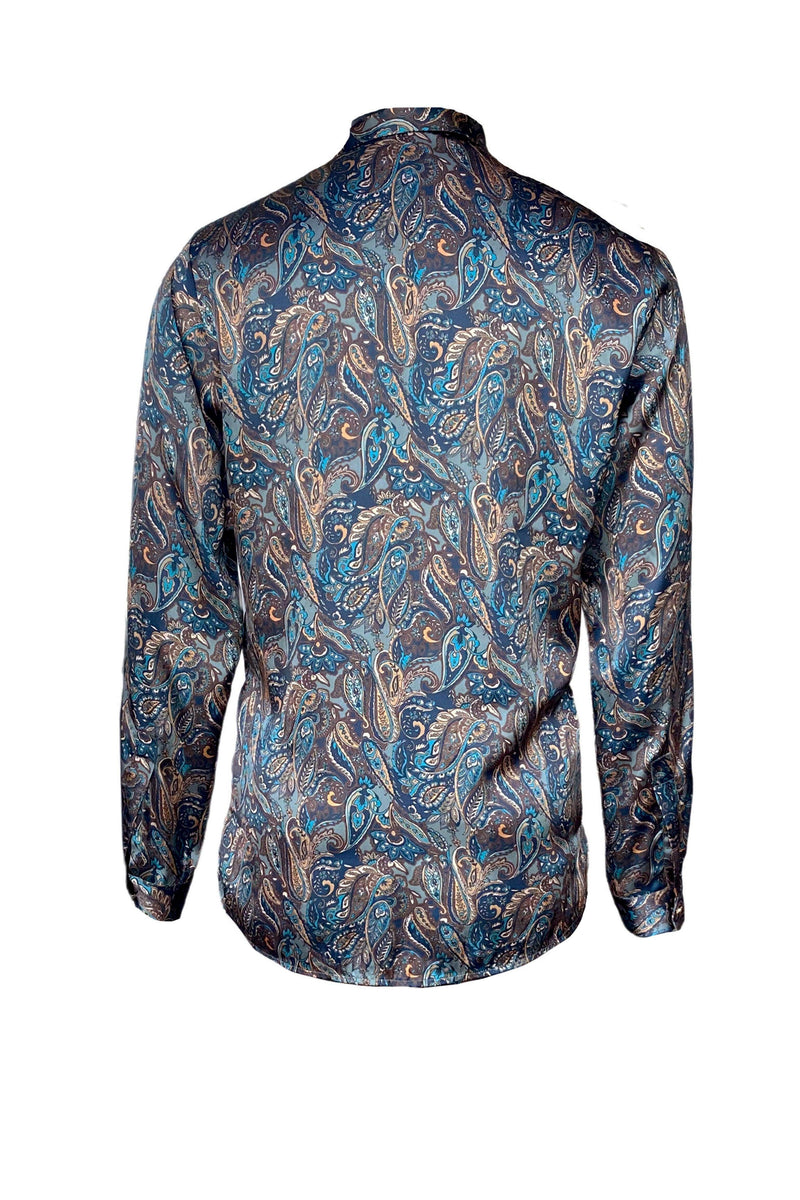 Paisley Printed Shirt dash and dot