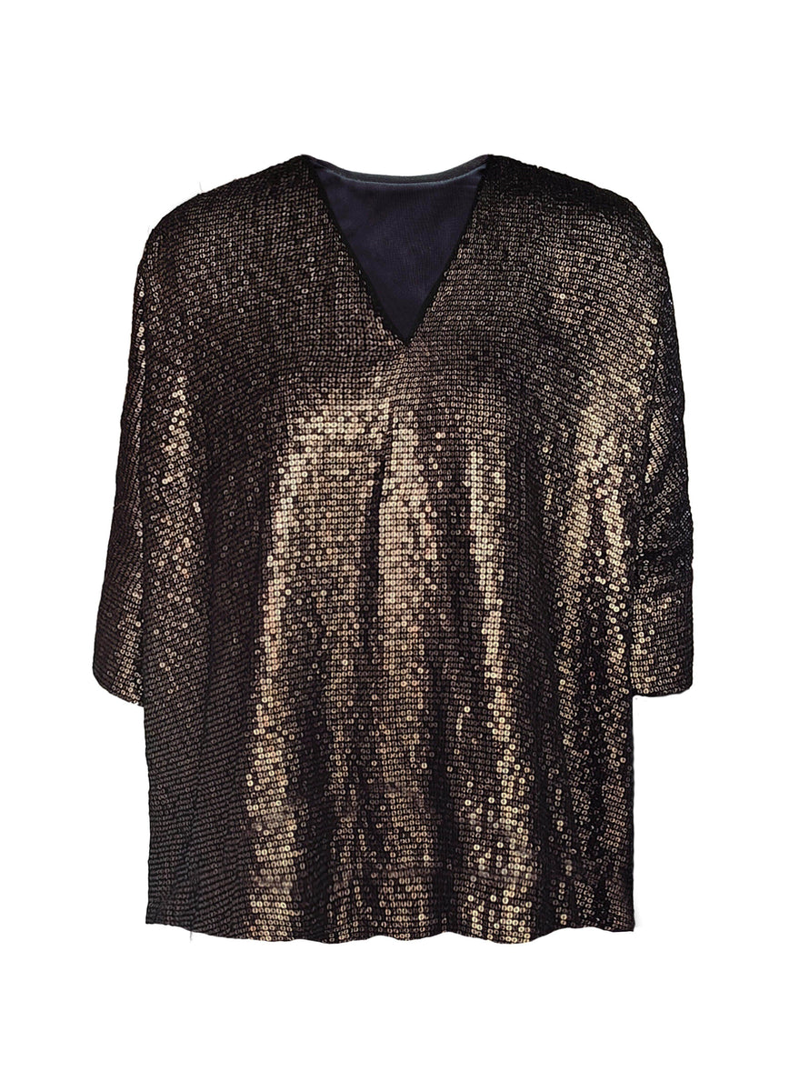 dash and dot Sequin Boxy Top dash and dot Sequin Boxy Top