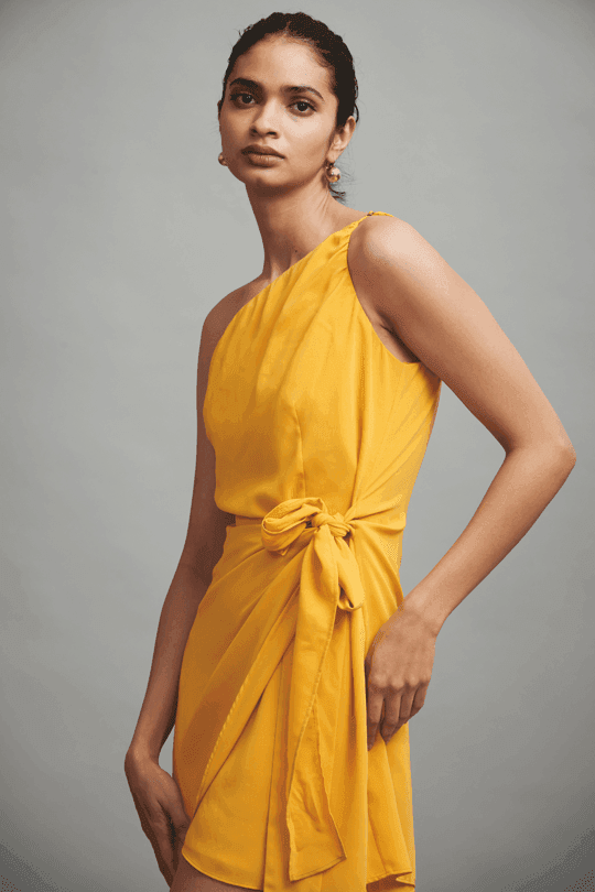dash and dot Grecian Wrap Dress Online