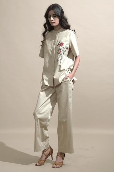 Floral Embroidered Pant Set (6741054783658)