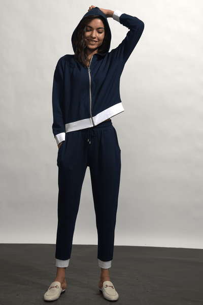 In the Navy Tracksuit Coord Sets Womenswear