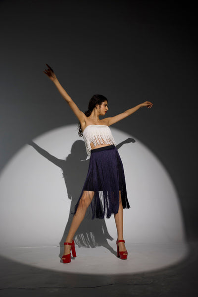 Fringe Skirt Set Coord Sets Womenswear